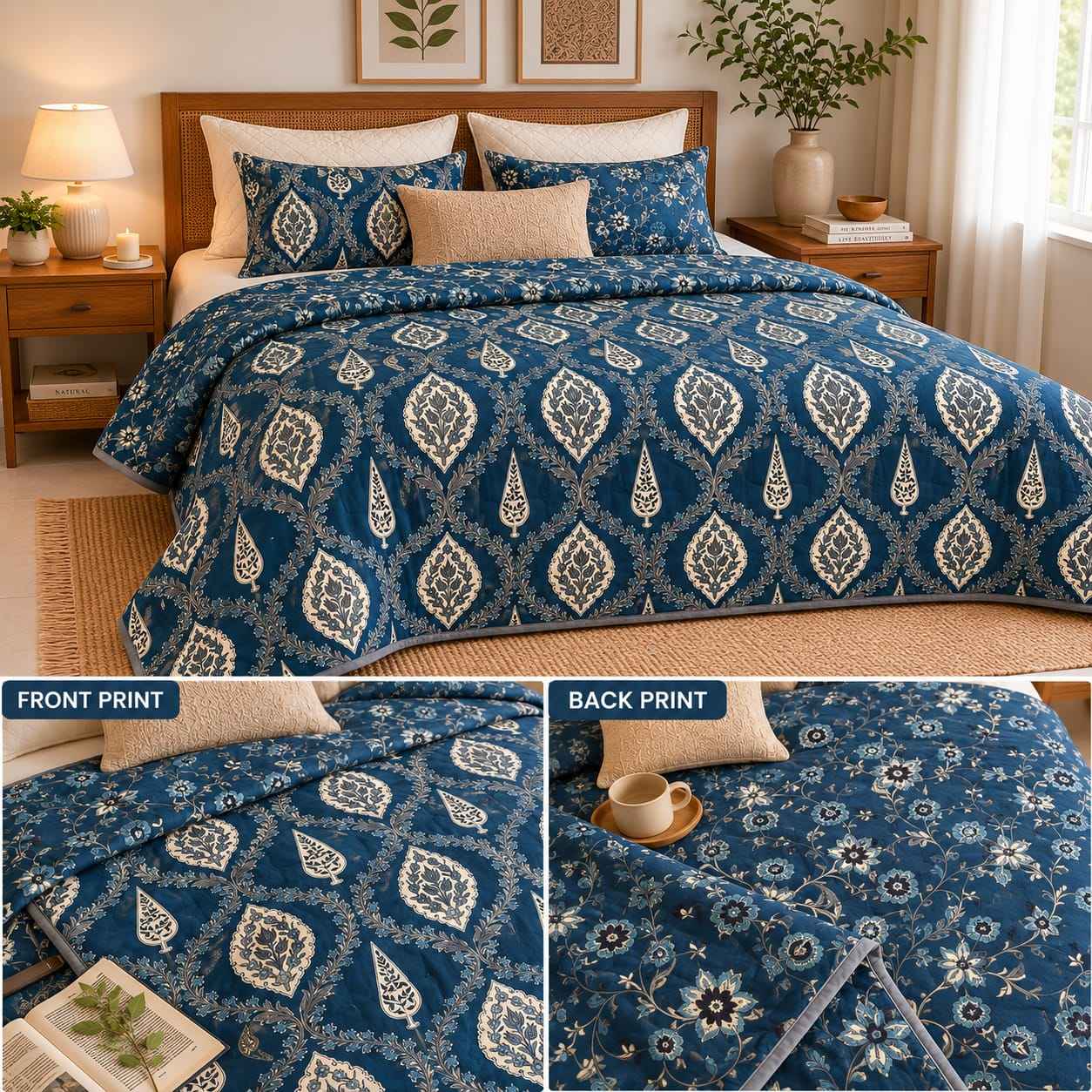 Indigo Jaipur Vine Signature Dohar