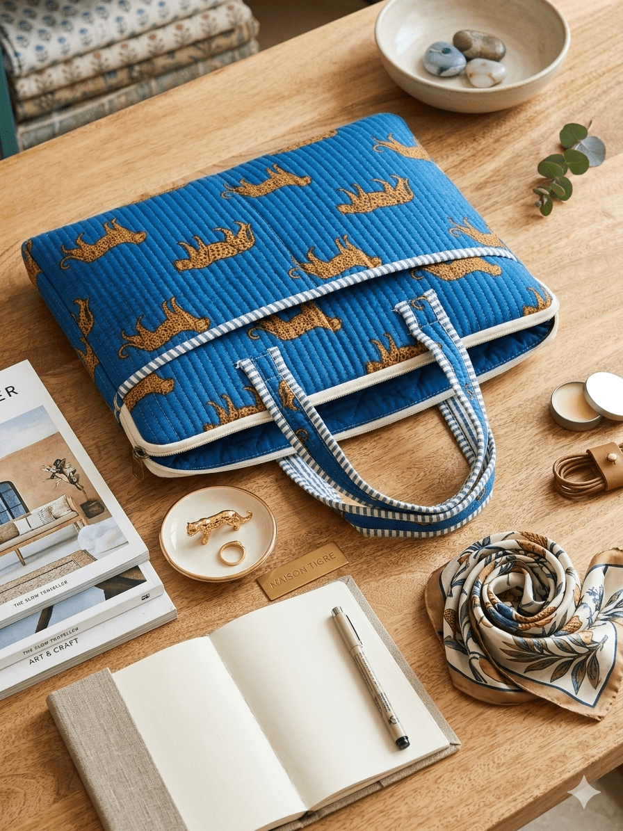 Blue Leopard - Laptop Bag - ChapaSsyahii