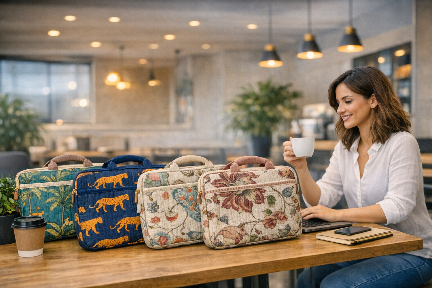 Quilted Laptop Bags