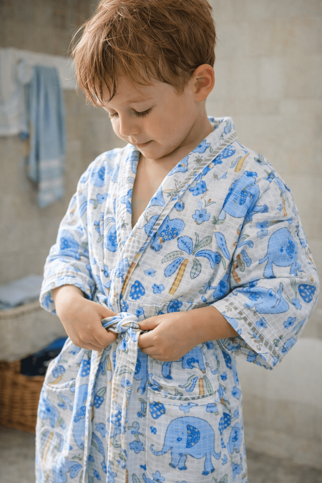 Kids Cotton Bathrobes - ChapaSsyahii
