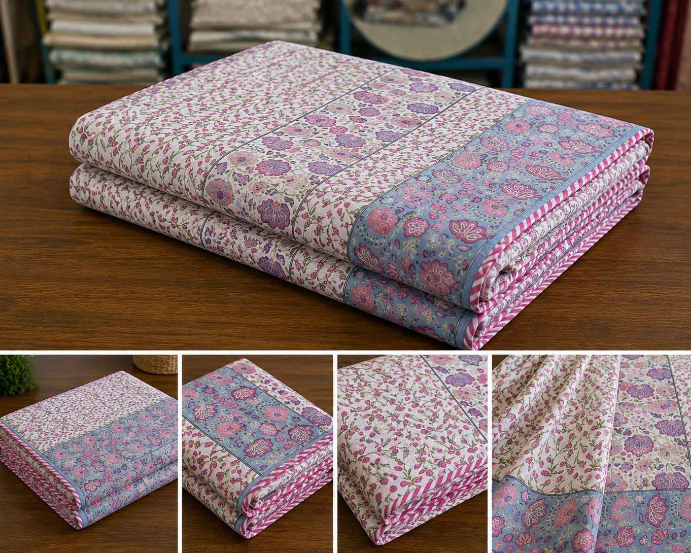 Pastel Garden Border Dohar