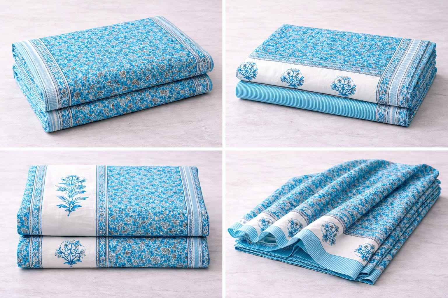 Sky Blue Floral