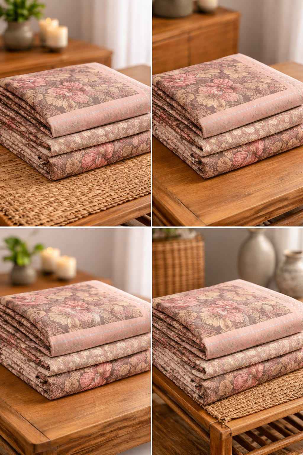 Rose & Brown Floral