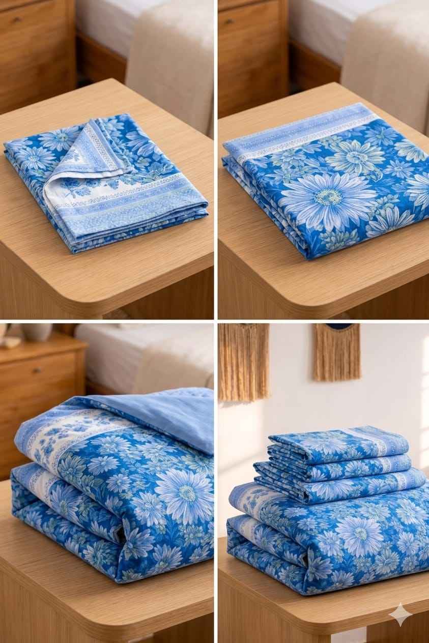 Sky Blue Daisy Floral