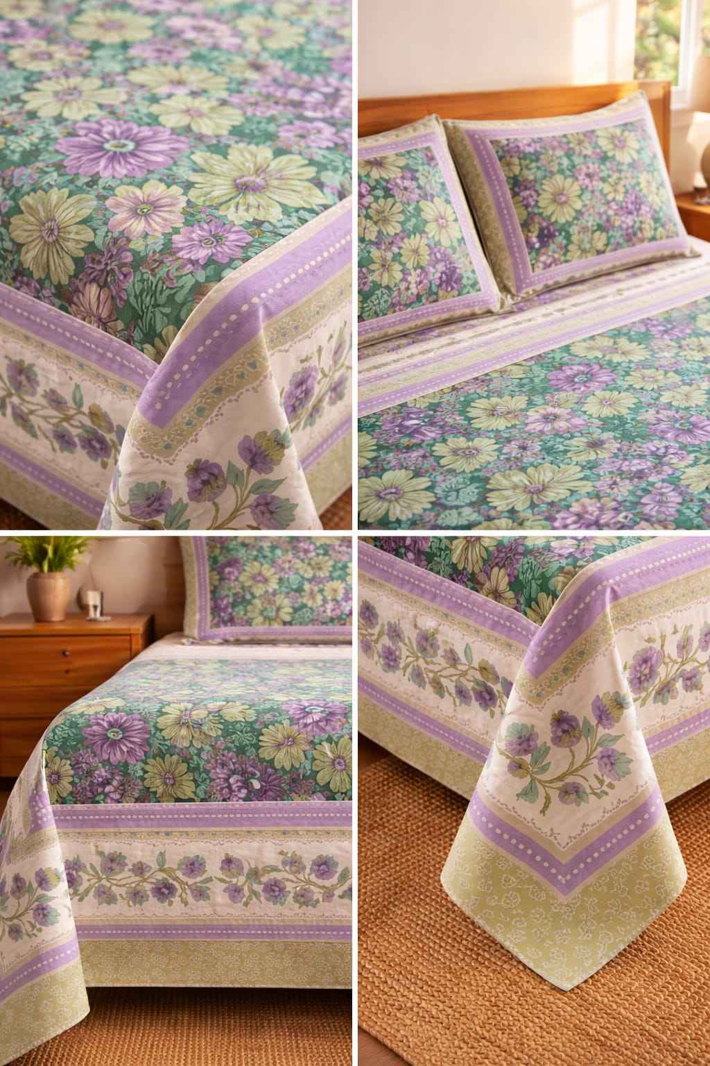 Lilac & Green Floral