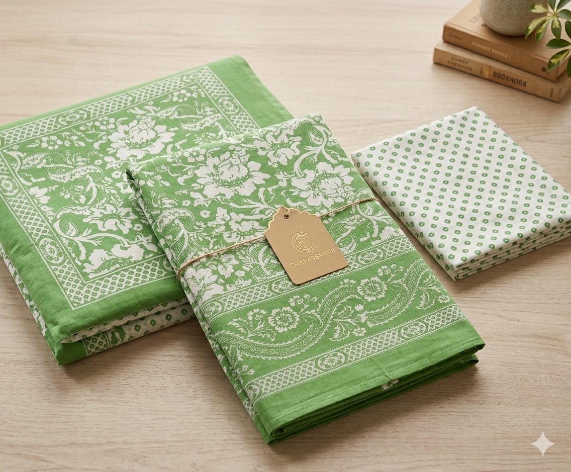 Olive Green Floral