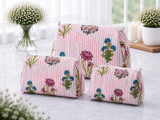 Pink Blossom Stripe