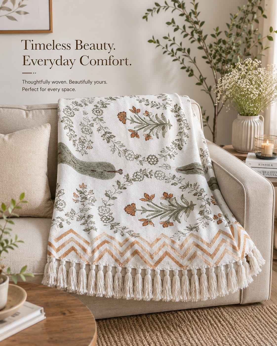 Terra Botanica Throw