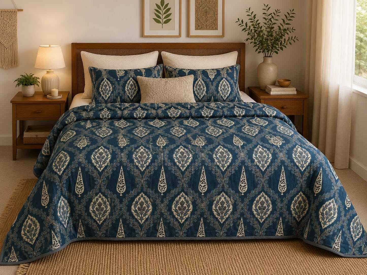 Indigo Jaipur Vine Signature Dohar