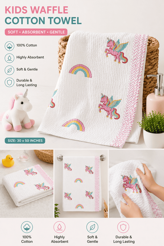 Flying Unicorn Towel - Bath Towels - ChapaSsyahii