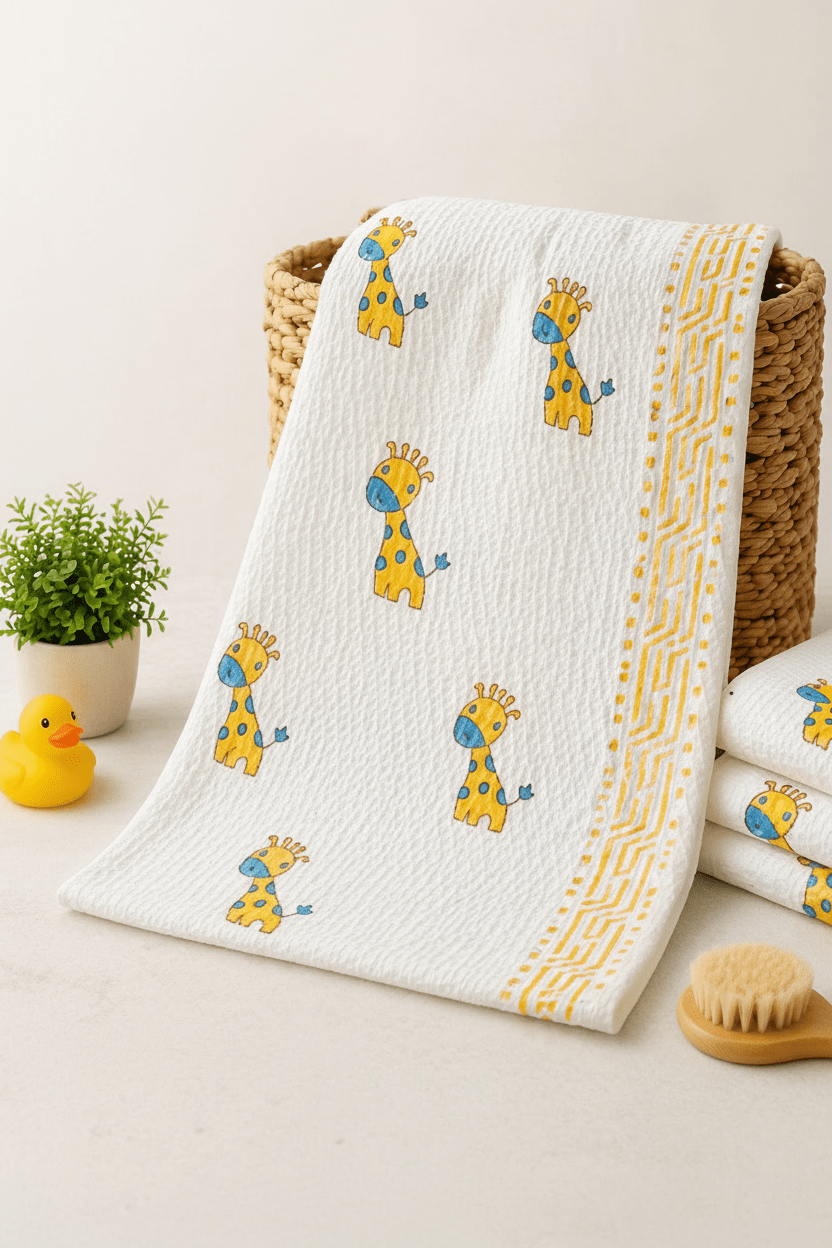 Giraffe Play Towel - Bath Towels - ChapaSsyahii
