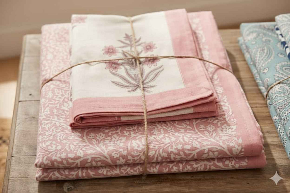 Gulabi Pushp - Bedsheet Set - ChapaSsyahii
