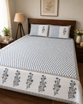 Neel Buti Classic 260 TC Cotton Bedsheet - Bedsheet Set - ChapaSsyahii