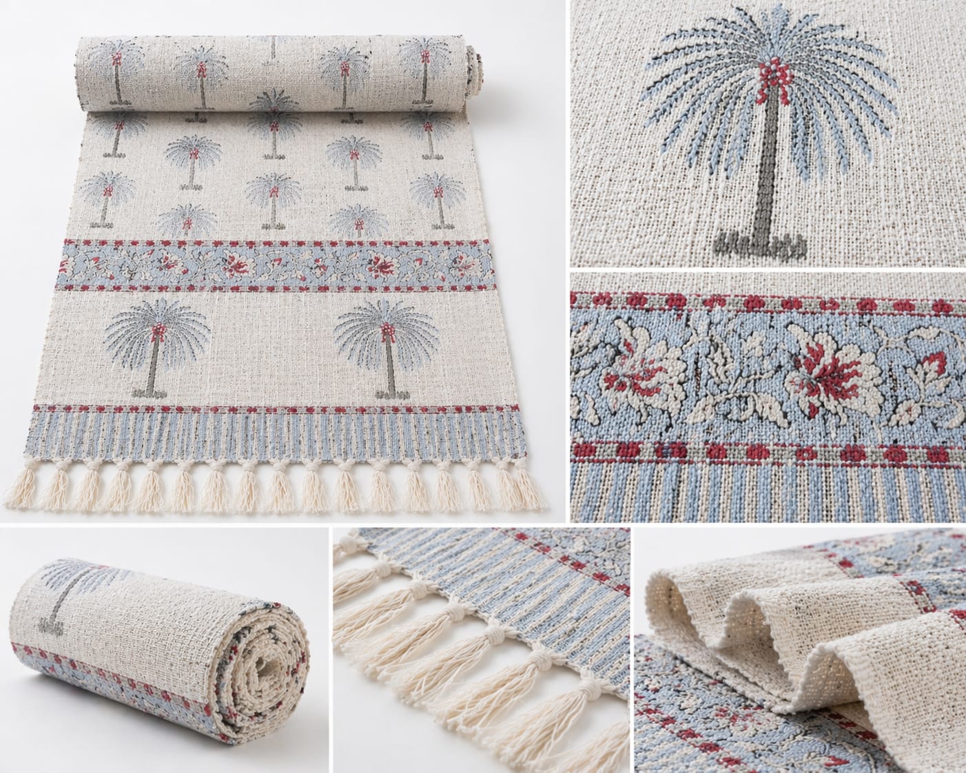 Palm Grove Border - Table Runner - ChapaSsyahii