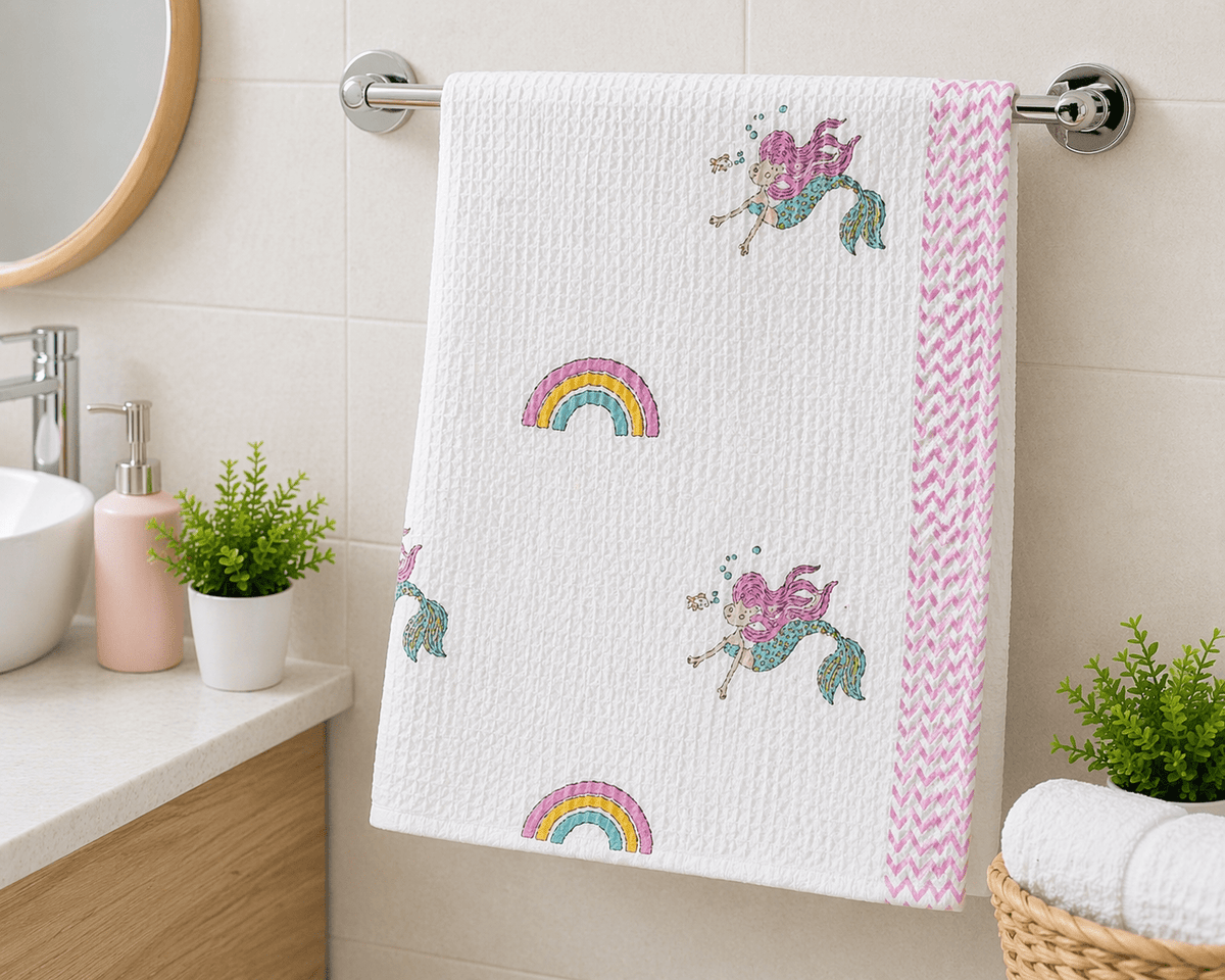 Prancing Mermaid Towel - Bath Towels - ChapaSsyahii